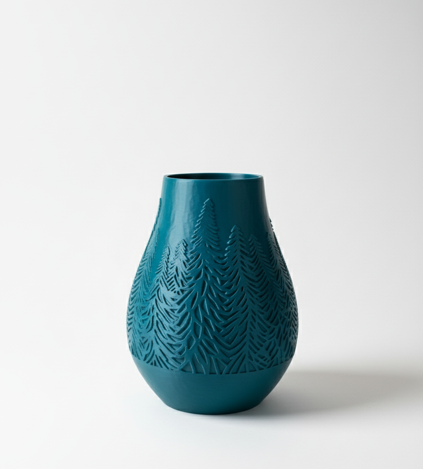 Christmas Winter Vase