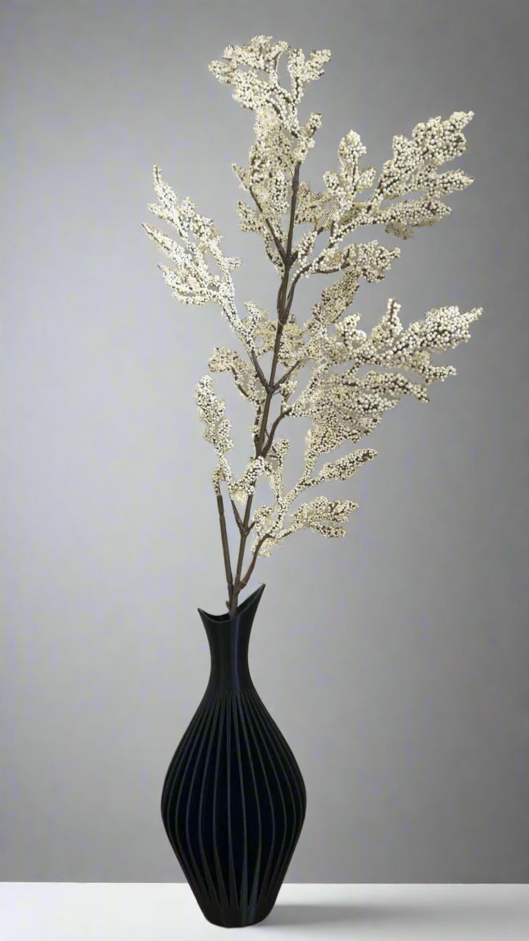 black vase 