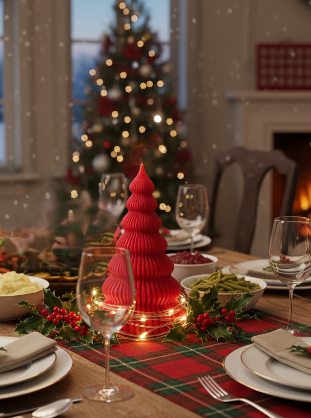 Ribbed Christmas Tree