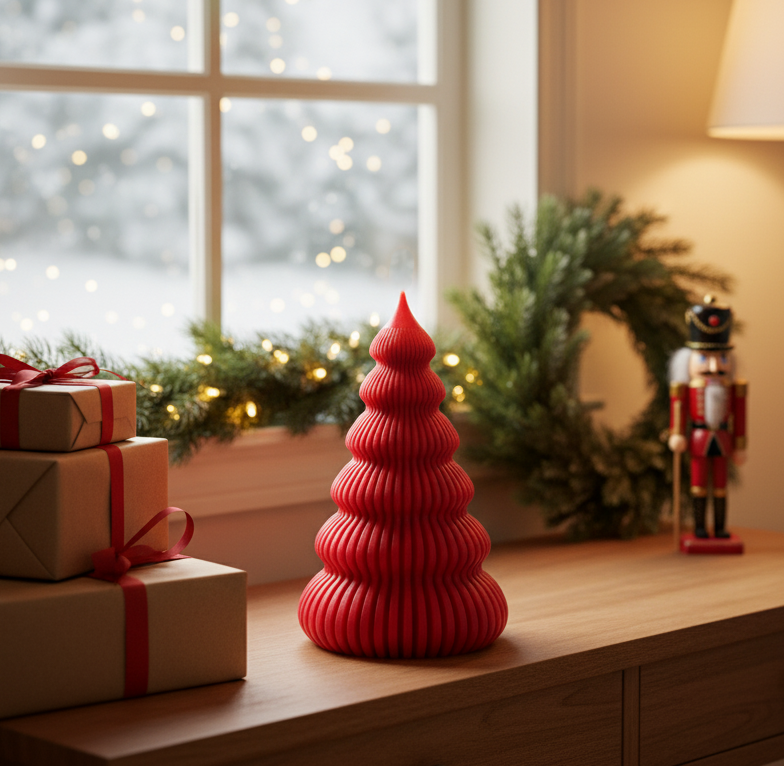 Ribbed Christmas Tree