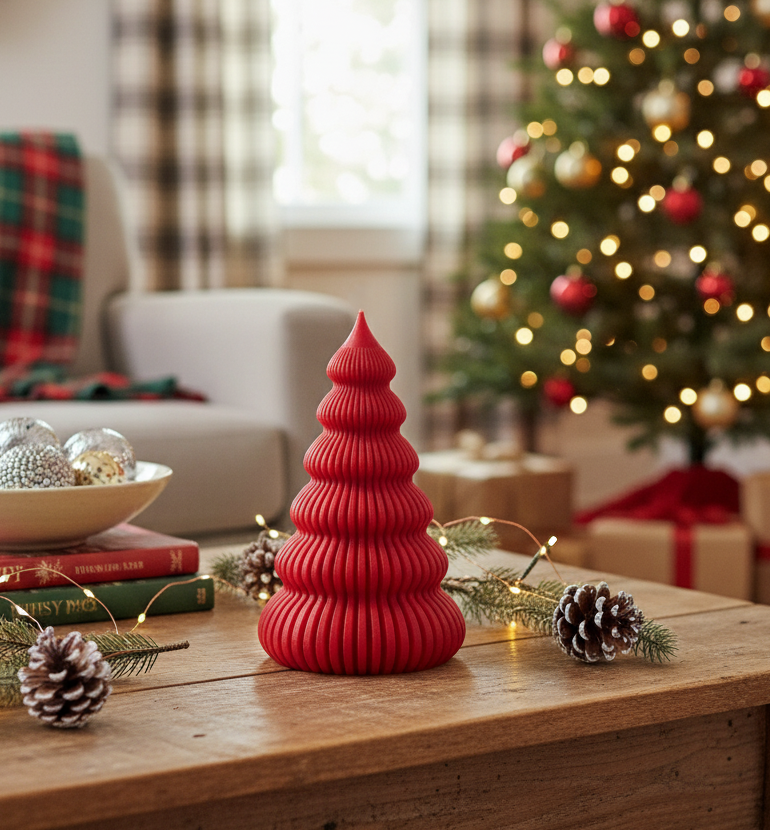 Ribbed Christmas Tree